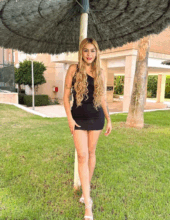 Recién llegada mía rubia
