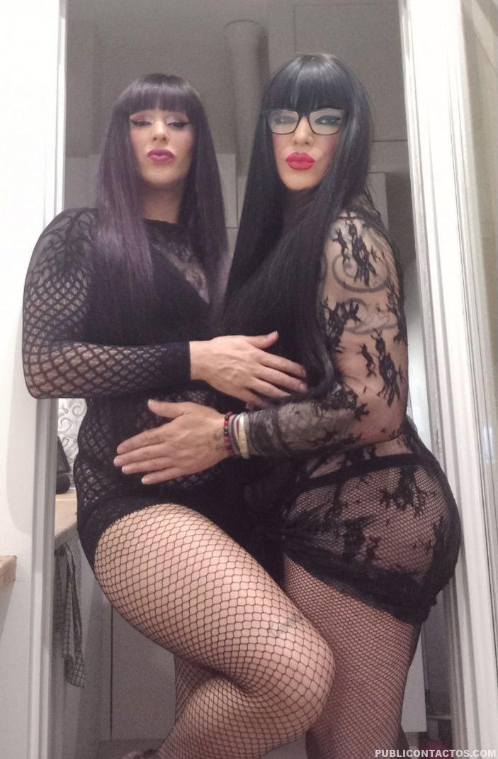 Videollamada seng duo trans españolas