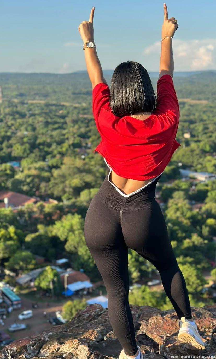 Judith paraguaya muy guapa en Madrid
