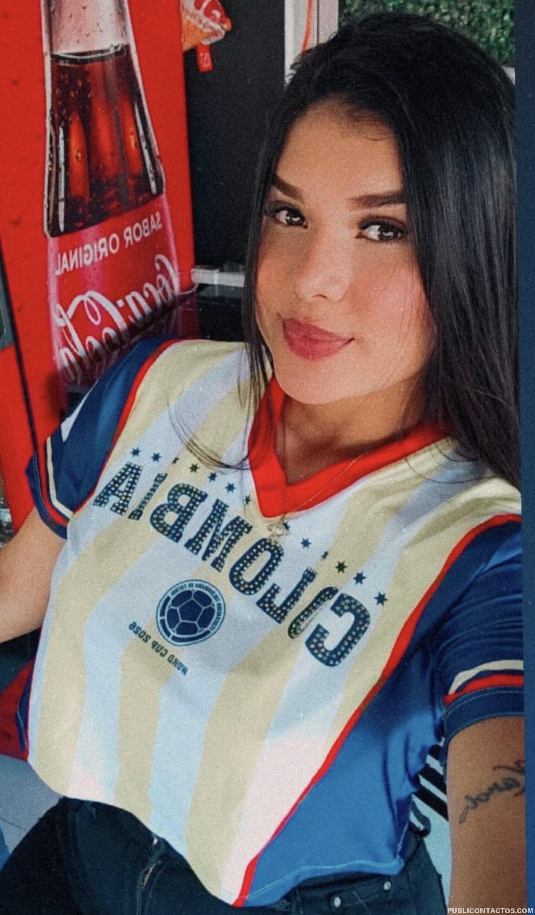 Chica colombiana acompañante jovencita en Bilbao