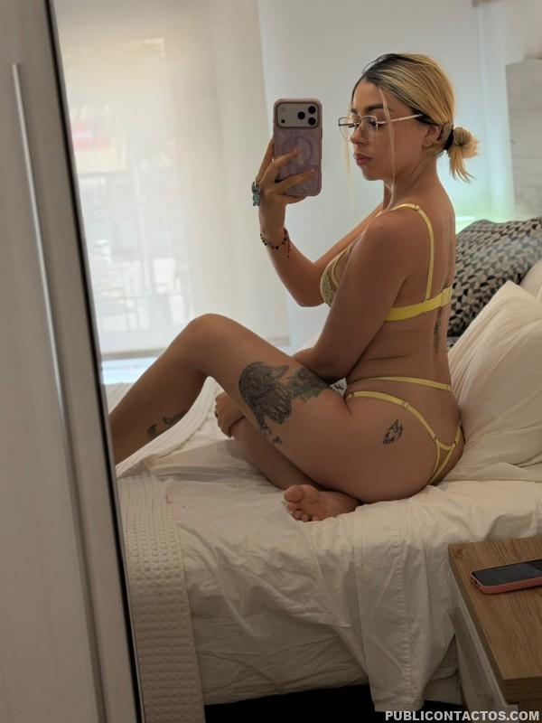 RUBIA ESPECTACULAR GUAPA FOGOSA Y COMPLACIENTE