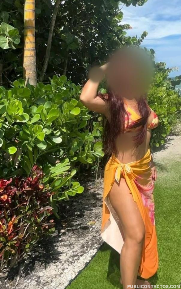 Chica colombiana en calpe