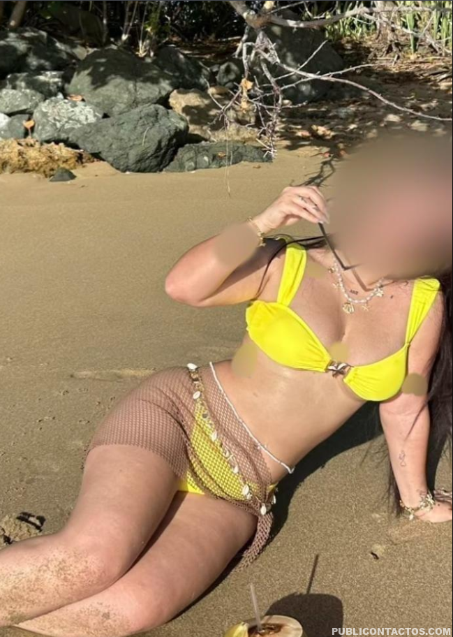 Chica colombiana en calpe
